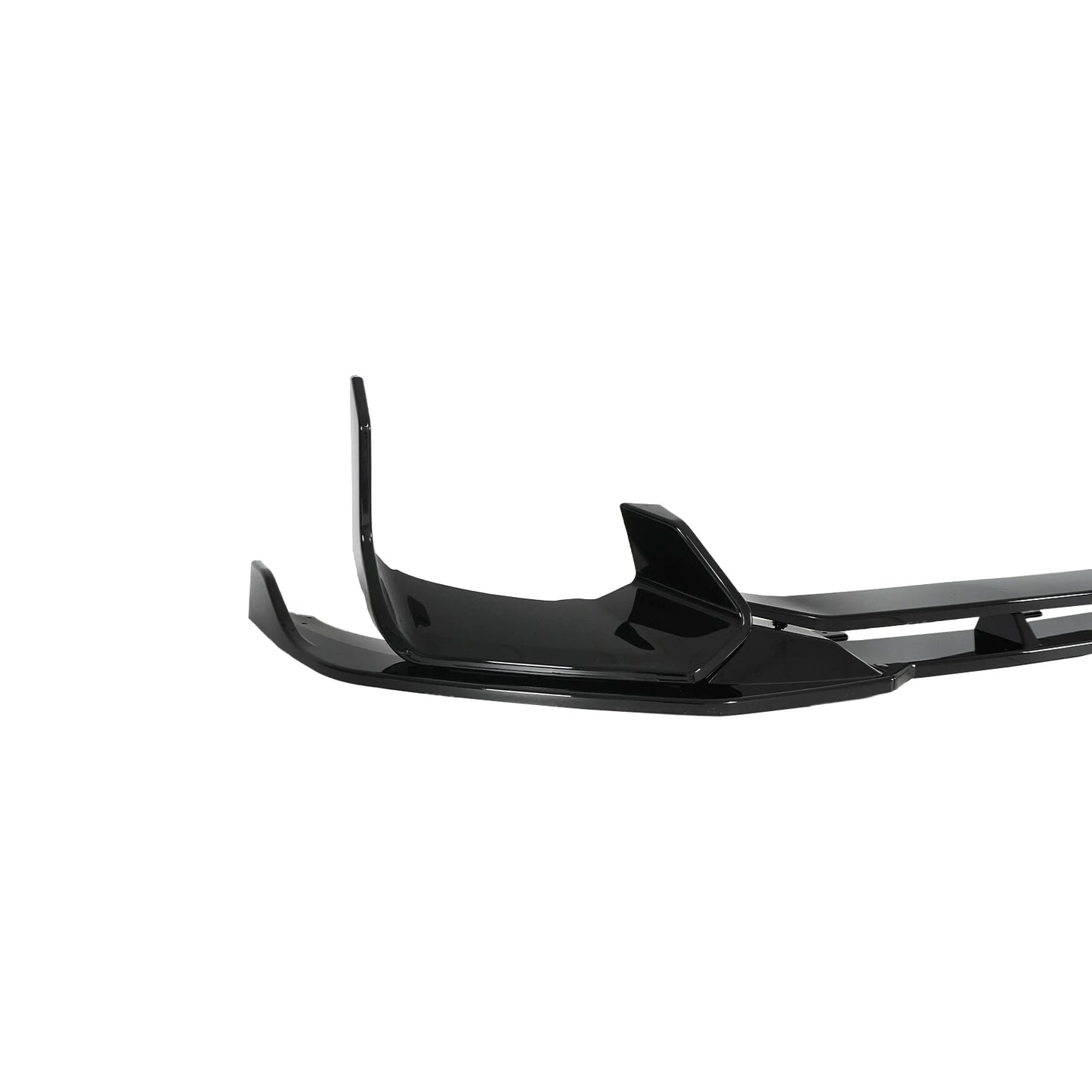 For Kia Stinger 2026-2026 A Set Of Front Bumper Lip Ad Style Car Accessories Carbon Fiber Painted Glossy Black Body Kit