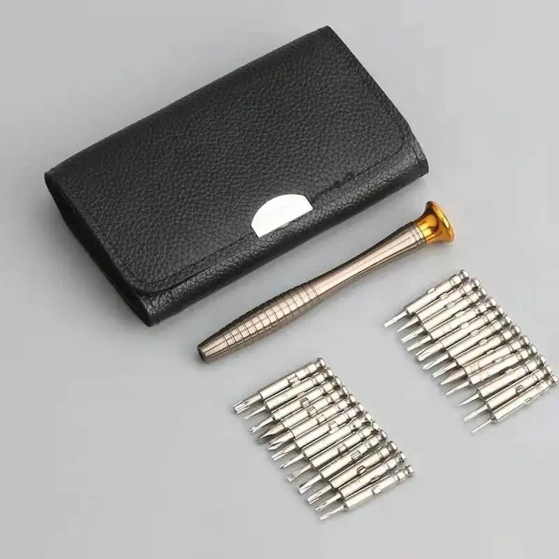 25 in 1 Mini Precision Screwdriver Magnetic Set Electronic Torx Screwdriver Opening Repair Tools Kit For iPhone Camera Watch PC