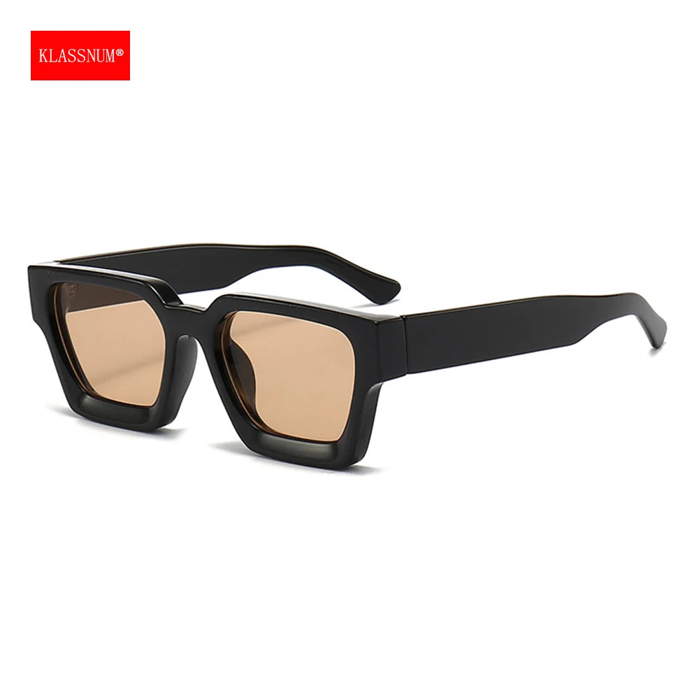 KLASSNUM Square Sunglasses — Retro Unisex UV400 Shades