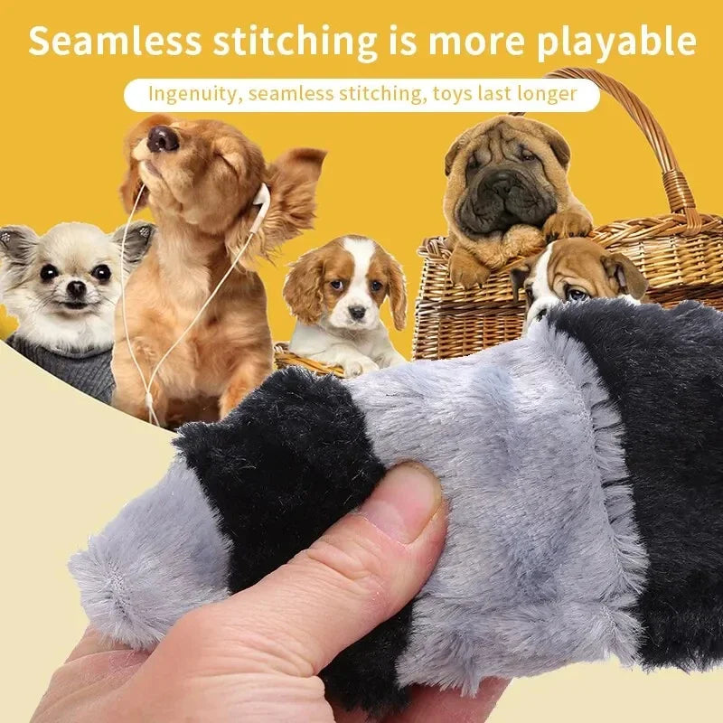 No-Stuffing Squeaky Dog Toy - Plush Chew for All Breeds – photo 5