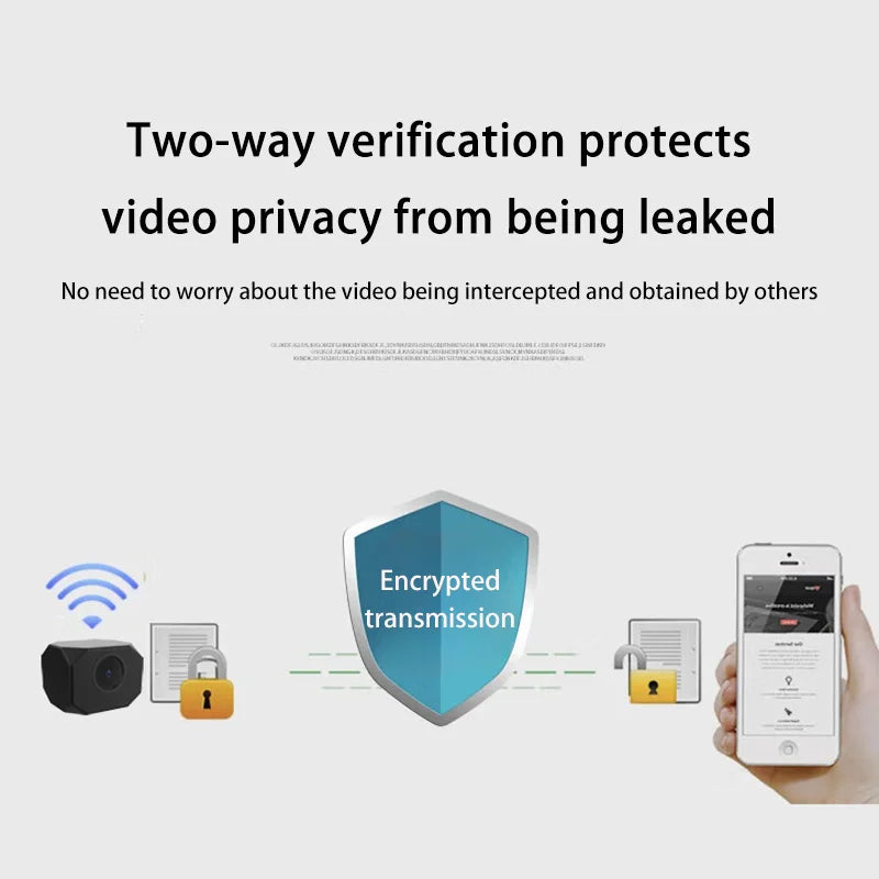 4K WiFi Indoor Security Camera — Smart Home Monitor with App