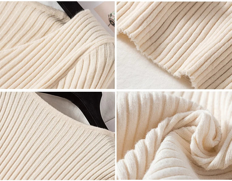 Women's V-neck knit pullover, casual sweater — view 12 of 20