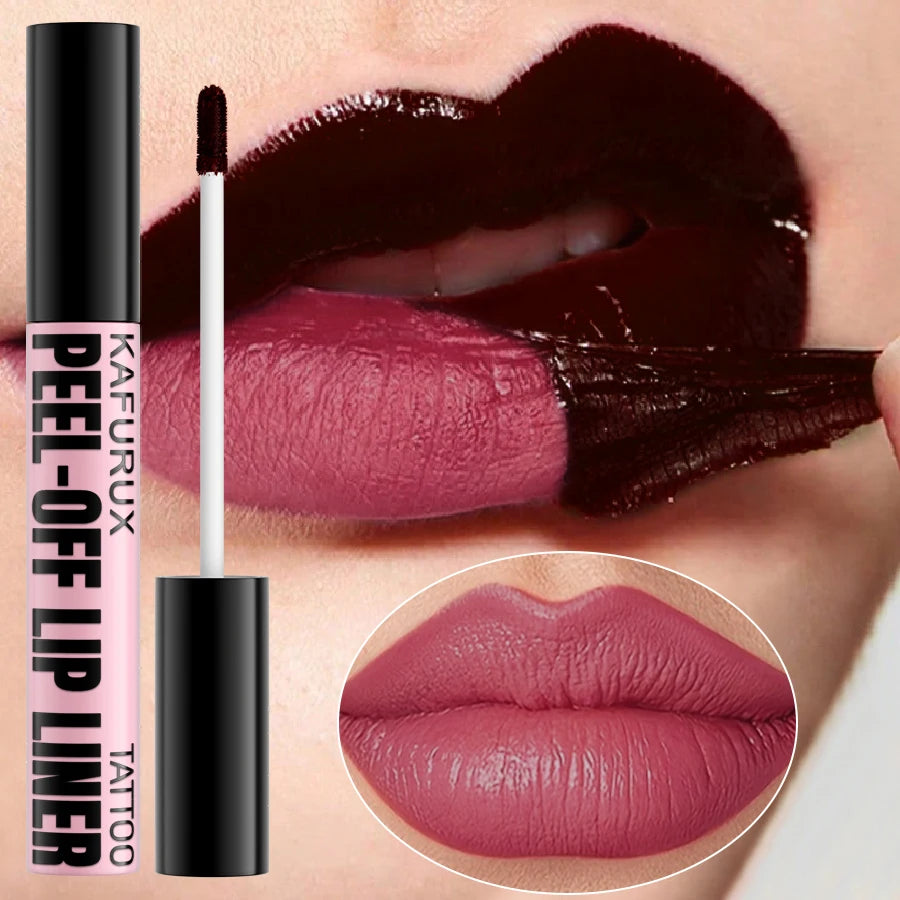 7 Colors Waterproof Peel Off Lip Stain - Long Lasting Lip Tint