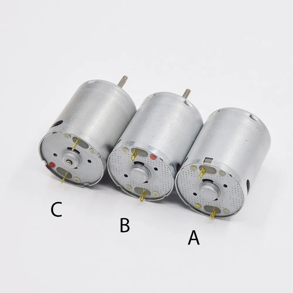 1PC Mini 24mm RK-370 Carbon Brush Motor DC 5V 6V 7.4V High Speed Small Engine For Toy Water Gun RC Car