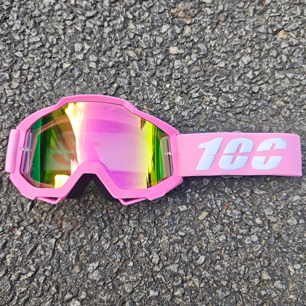 Motocross Goggles, Windproof Ski and Dirt Bike Goggles