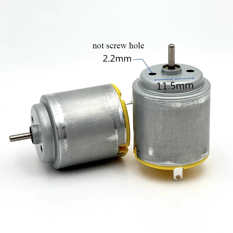 2PCS RP260-CN/2295 Mini R260 Motor 7.4V 17000RPM High Speed Carbon Brush Toy Car Model Motor