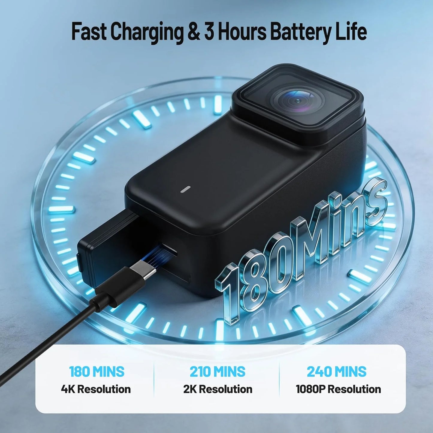 M21 4K Mini Body Camera — Magnetic Waterproof WiFi Thumb Cam