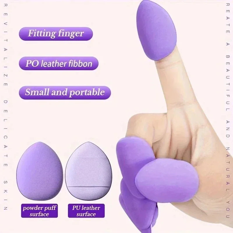 A 12-Piece Multi-Purpose Makeup Sponge Set For Liquid Foundation, Cream Foundation And Flawless Pressed Powder For All Skin Type