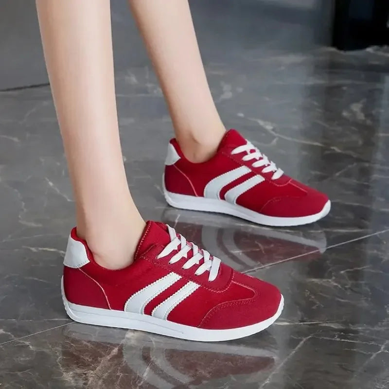 Slip-On Running Sneakers for Women — Soft-Sole Versatile Casual Shoes