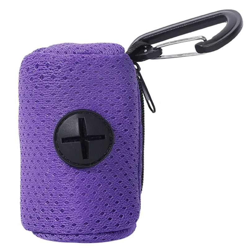 Dog Poop Pickup Bag Holder - Simple Leash Waste Bag Dispenser