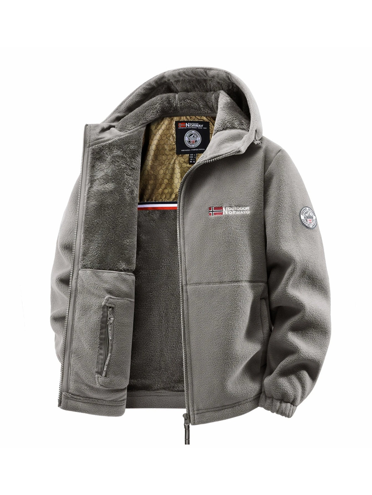 Men's Hooded Casual Jacket - Zip Coat for Travel and Commuting - photo 9