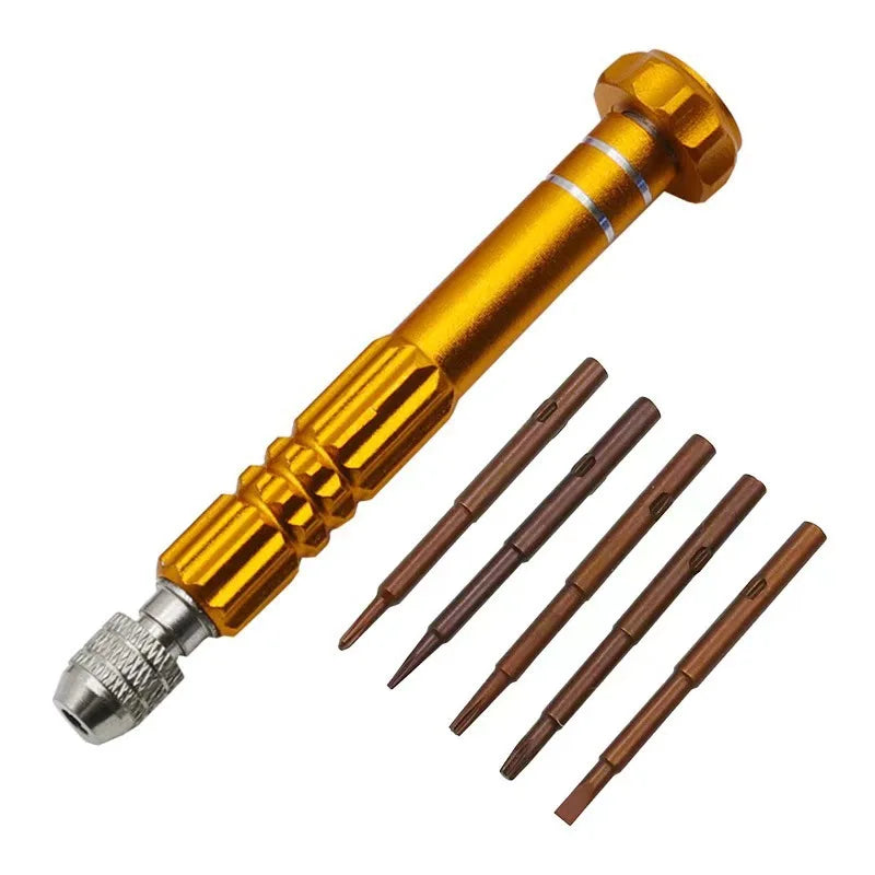 5 in 1 Multi-Function Screwdriver Set Mobile Phone Watch Glasses Disassembly Tool Notebook Watch Repair Tools Repair Accessory