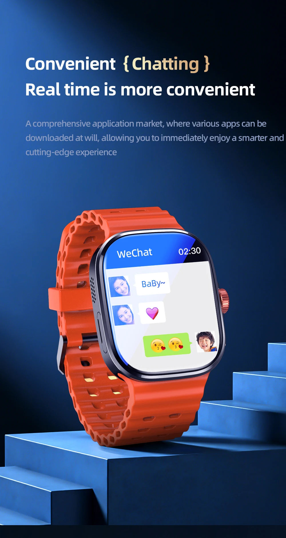 M99 Mini New Package 2.29inch Amoled Smartwatch 5G LTE Android 13.0 Smart Watch With Touch ID Fingerprint unlock GPS WIFI Sim