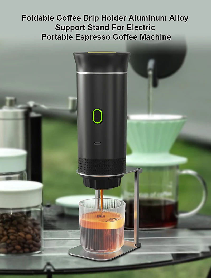 Foldable Aluminum Stand for Portable Espresso Maker - Drip Holder - photo 3