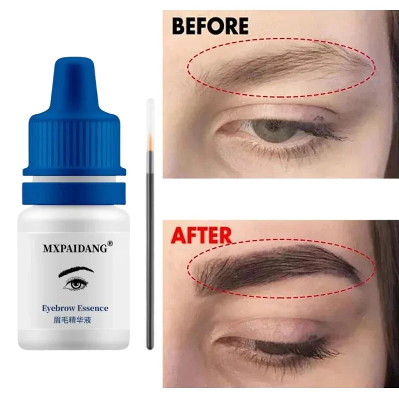 Fast Eyebrow Growth Serum Eyelash Hair Growth Anti Hairs Loss Product Prevent Baldness Fuller Thicker Lengthening Eyebrow Makeup