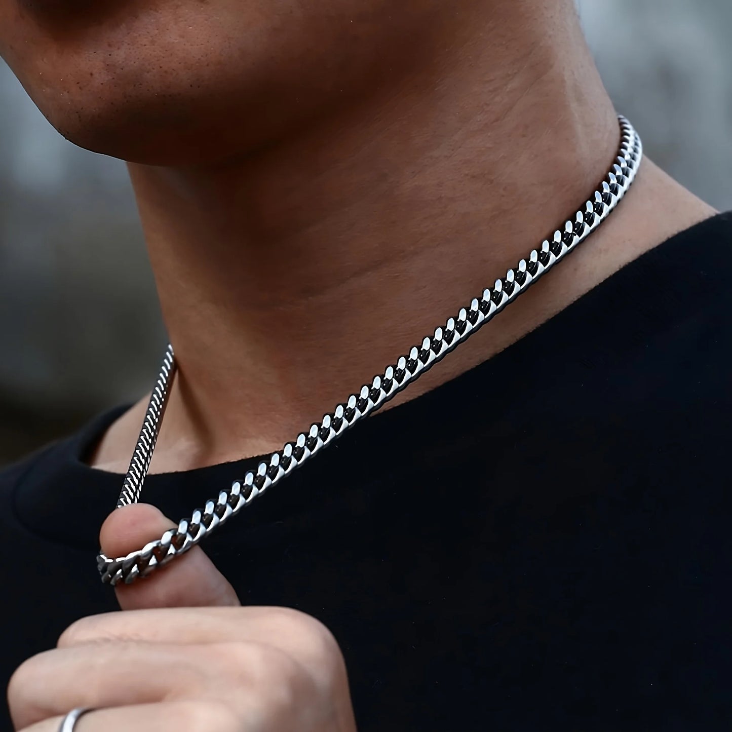 Cuban Chain Necklace for Him — Gift-Boxed Promise Necklace