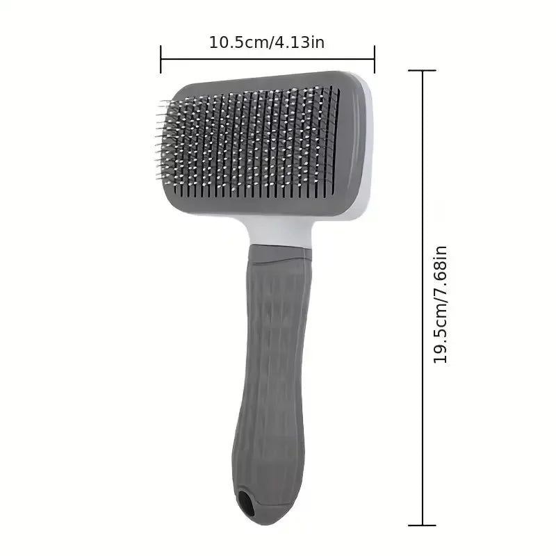 Pet Hair Remover Brush - Dog & Cat Shedding Massage Comb - photo 4