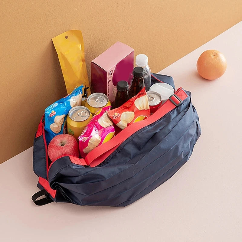 New Foldable Storage Bag Portable Travel Camouflage Handbags Large Capacity With Handle Japen Shopping Bag