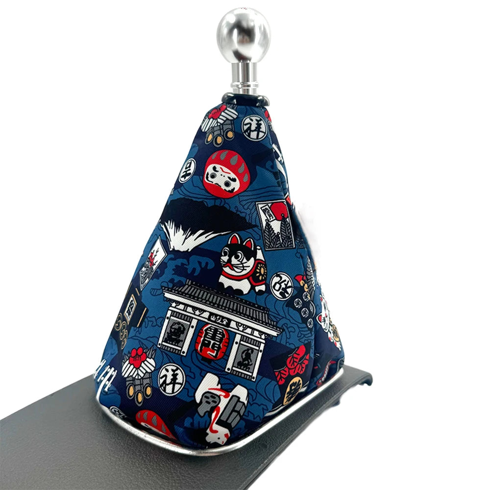 Jdm Shift Boot Japanese Kimono Styles Covers Car Change Lever Fabric Gear Handle Ornaments for Interior Cars Accessories Gift