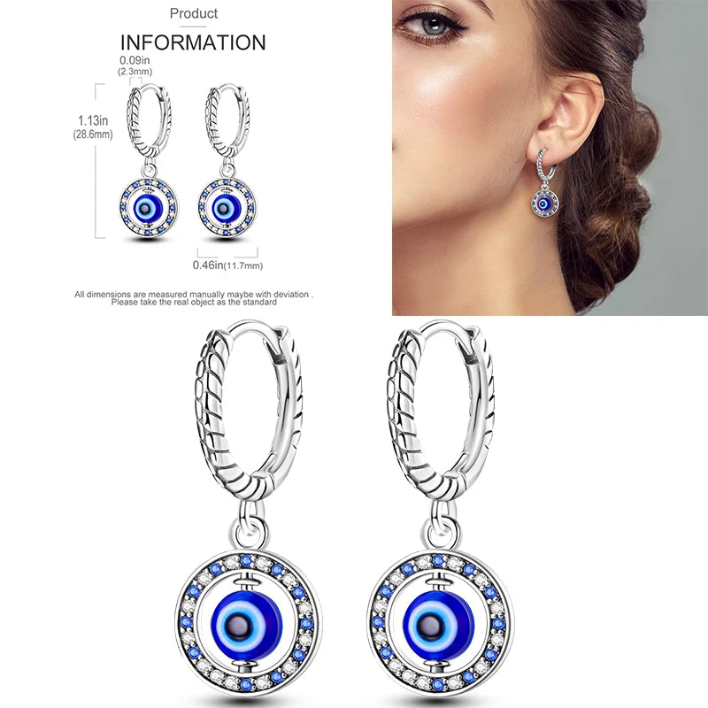 Sparkling Gold Woman Hoop Earrings 925 Sterling Silver Butterfly Colored Zirconium Earrings for Women Jewelry Anniversary Gift