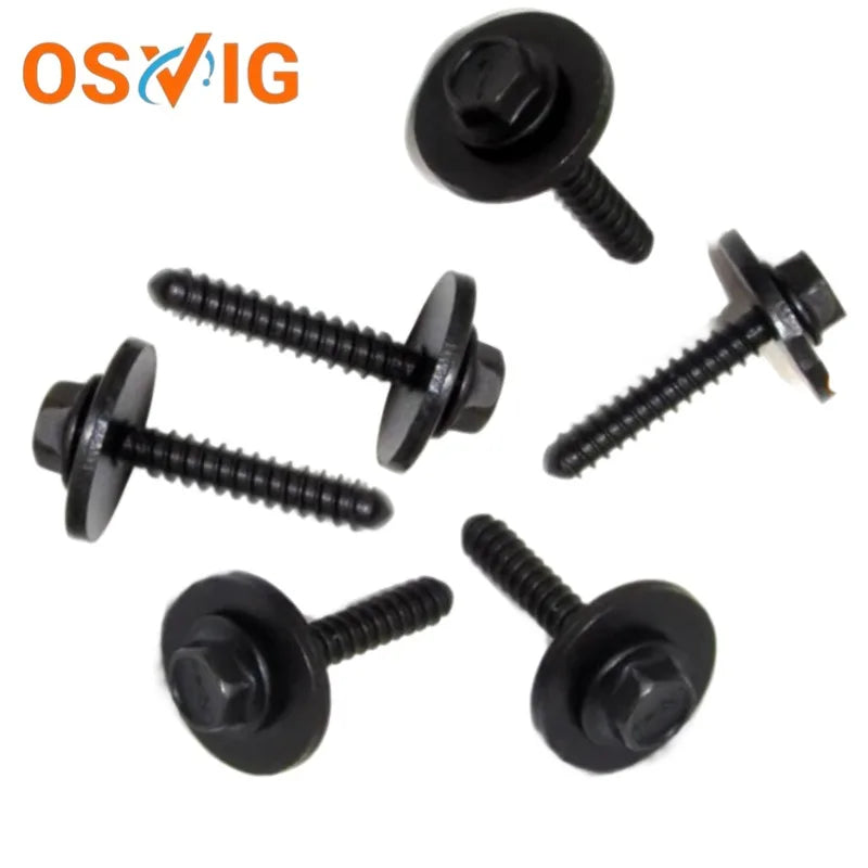Splash Shield & Fender Liner Screws (10-Pack, 11548270/11570498) — Chevrolet, GMC, Buick & Cadillac (2010+)