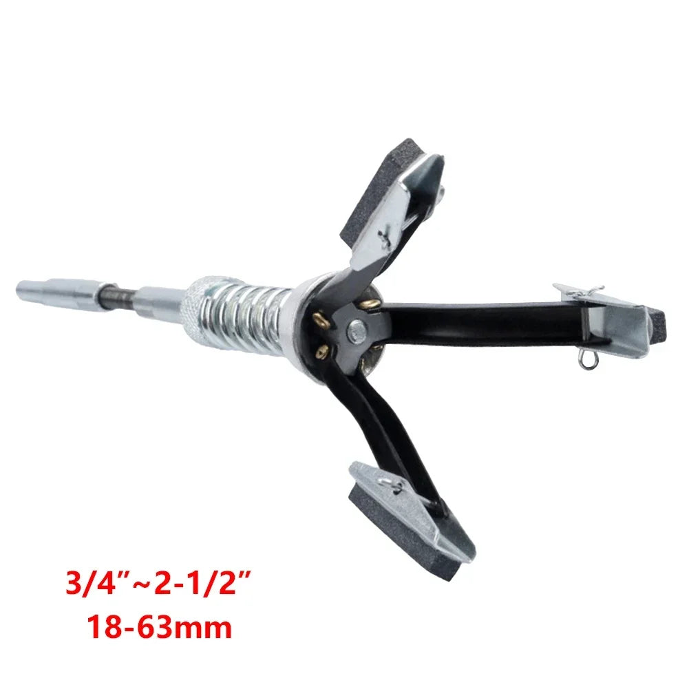 Three-jaw 19-64mm Cylinder Sander Inner Diameter Grinder Steel Car Engine Brake Cylinder Bore Hone Tool Flexible Shaft Honing