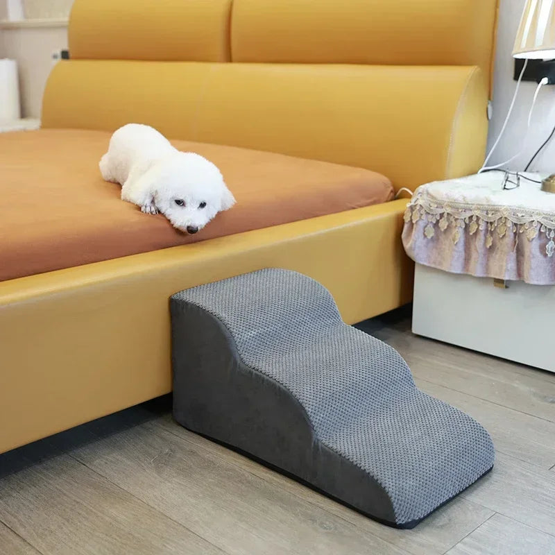 Removable 2 or 3 Step Dog Stairs - High Bed Ramp – photo 3