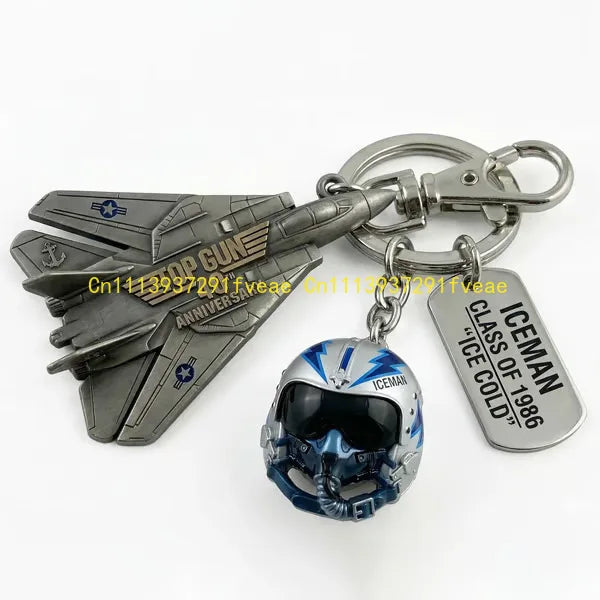 Top Gun 40th Anniversary Keychain,Top Gun 40th Anniversary Keychain Pilot Duck 2026 Movie Inspired Collectible Gift