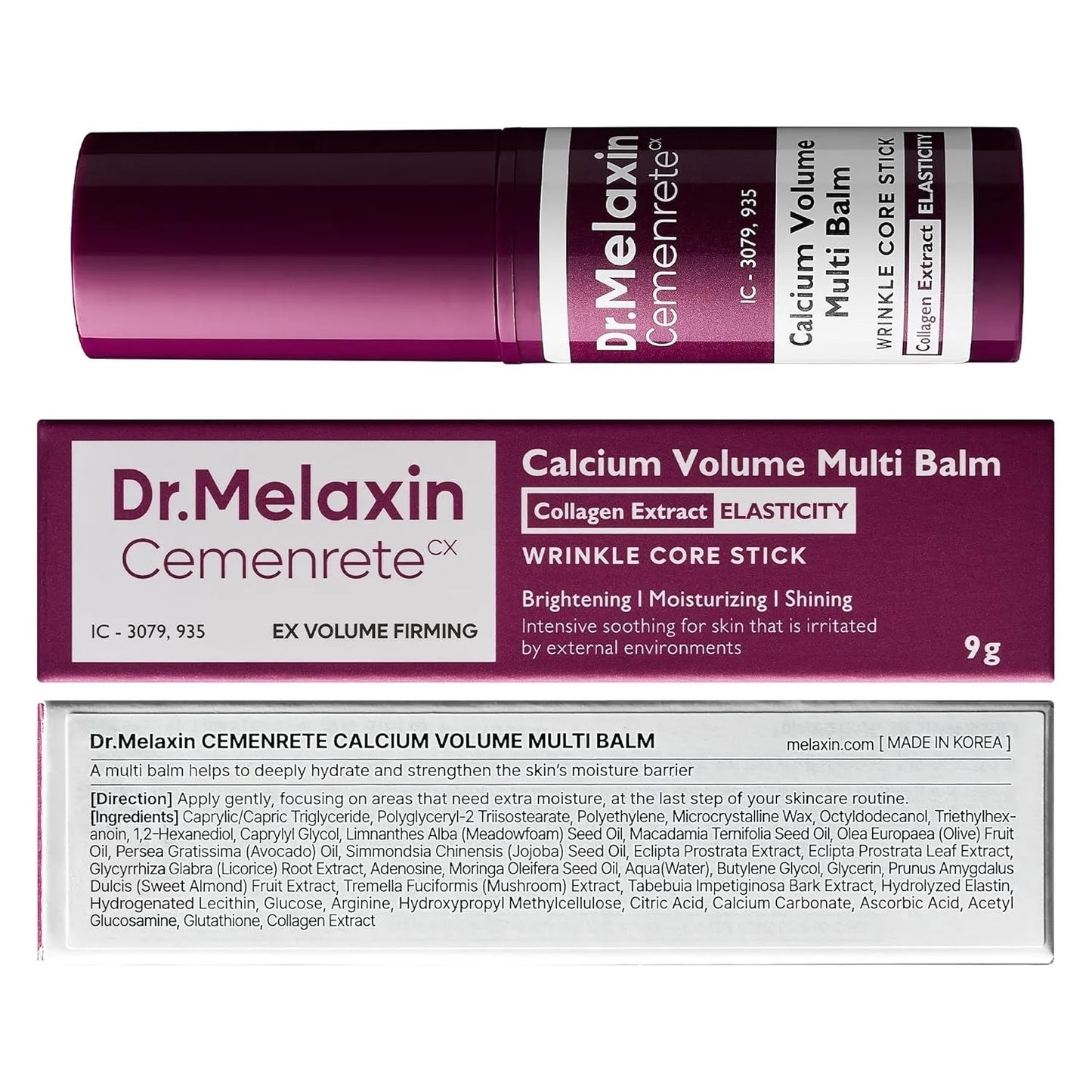 Korean Calcium Multi Balm 9g - Hypoallergenic Eye Treatment for Sensitive Skin