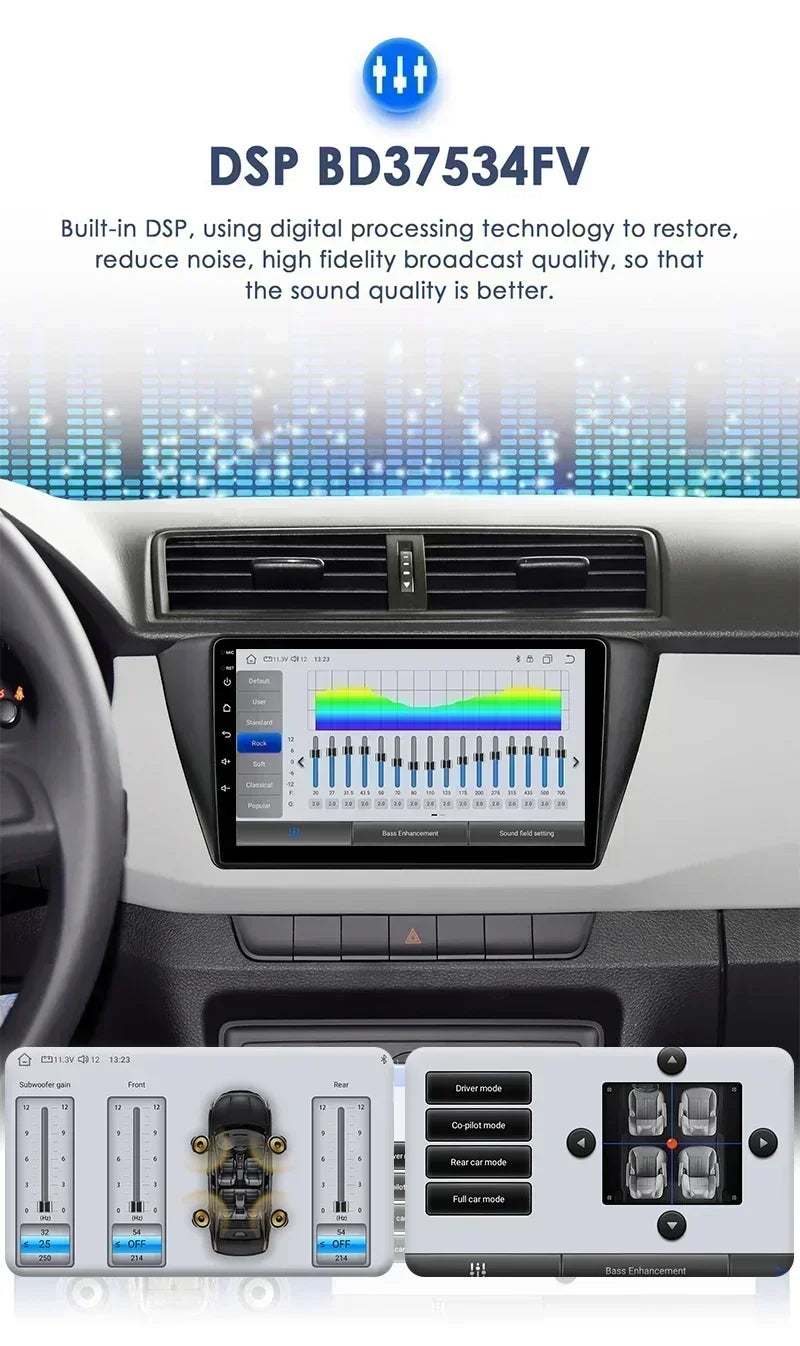 Car Stereo with Apple CarPlay & Android Auto, Compatible with Mercedes-Benz C-Class W202 S202
