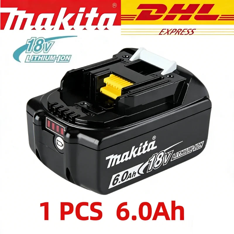 MMAlto Makita 18V LXT Replacement Li-Ion Battery – BL1860 BL1850 BL1840 BL1830 BL1815 | 3.0Ah 5.0Ah 6.0Ah | Sony Cells | LED Indicator