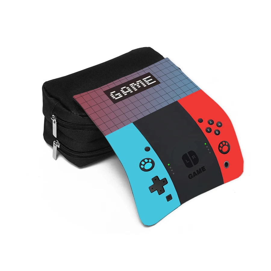 Games Console Double Layered Flip Pen Case For Boy/Girls Best Gifts 2D Cartoon Teenagers Pen Bag School Supplies For Children