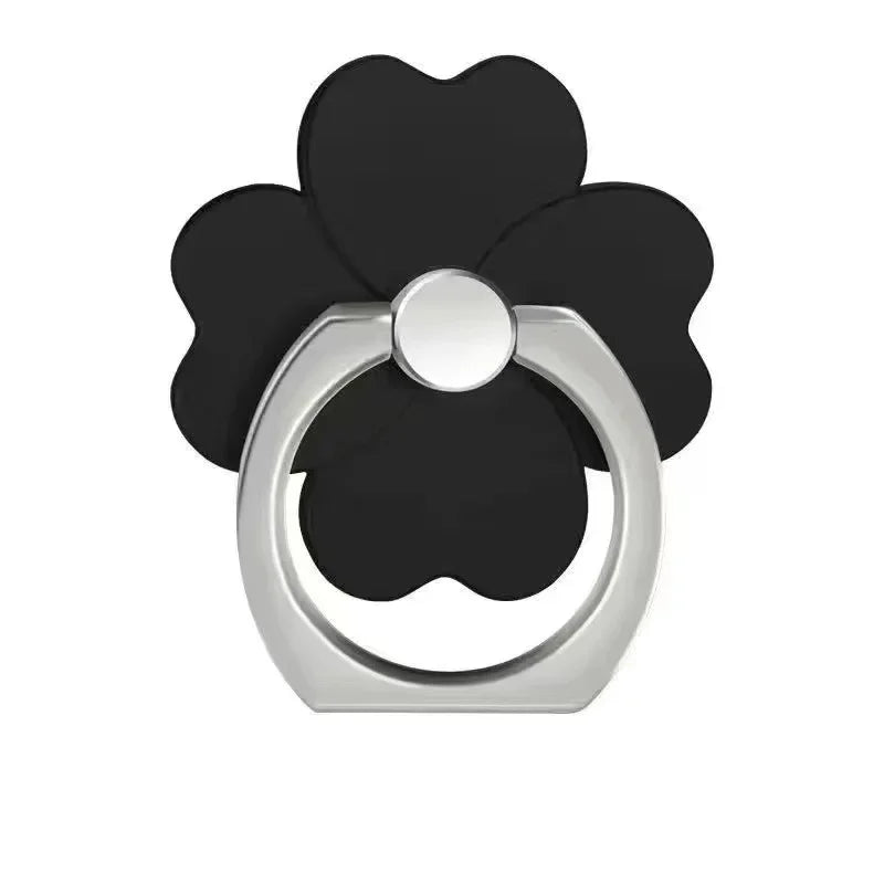 Drop-Proof Phone Ring Stand 360 Rotating for Mobile Phone Car Magnetic Mount Metal Folding Finger Stand Socket