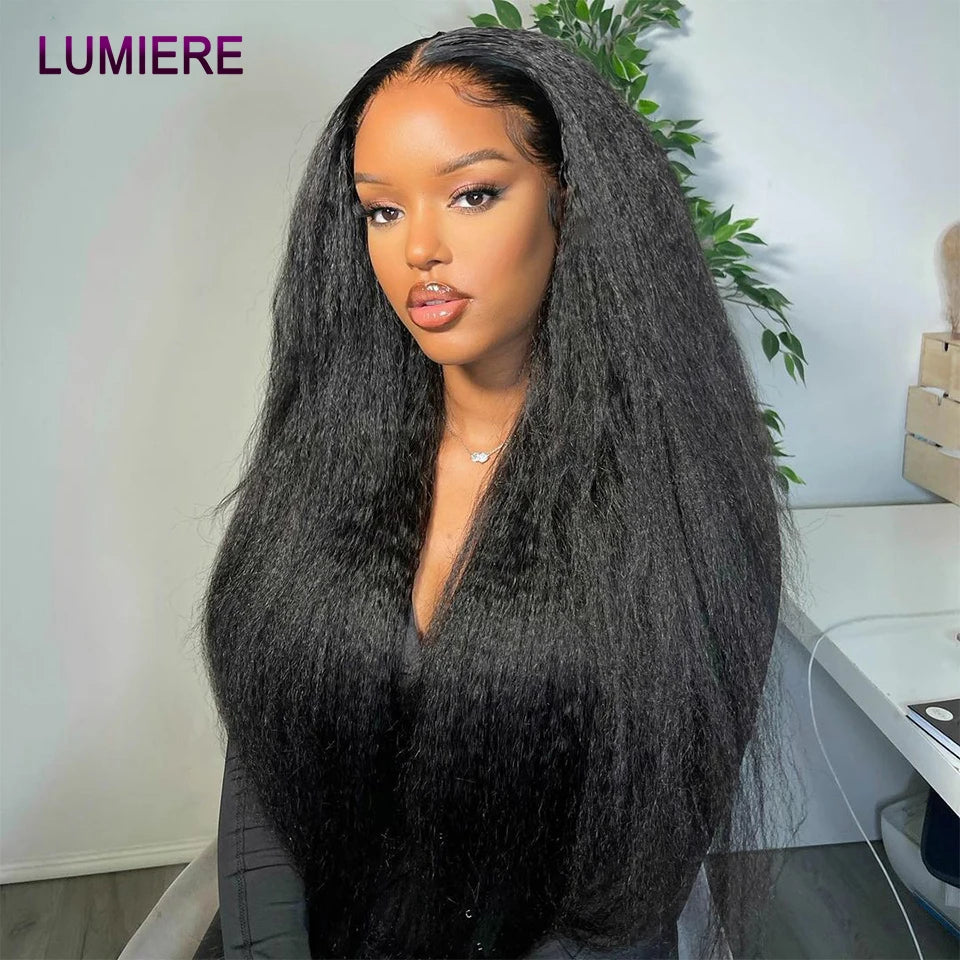 Kinky Yaki Straight Human Hair Bundles Deal Raw Virgin Human Hair Bundles Deal Brazilian Hair Extensions On Sale Clearance