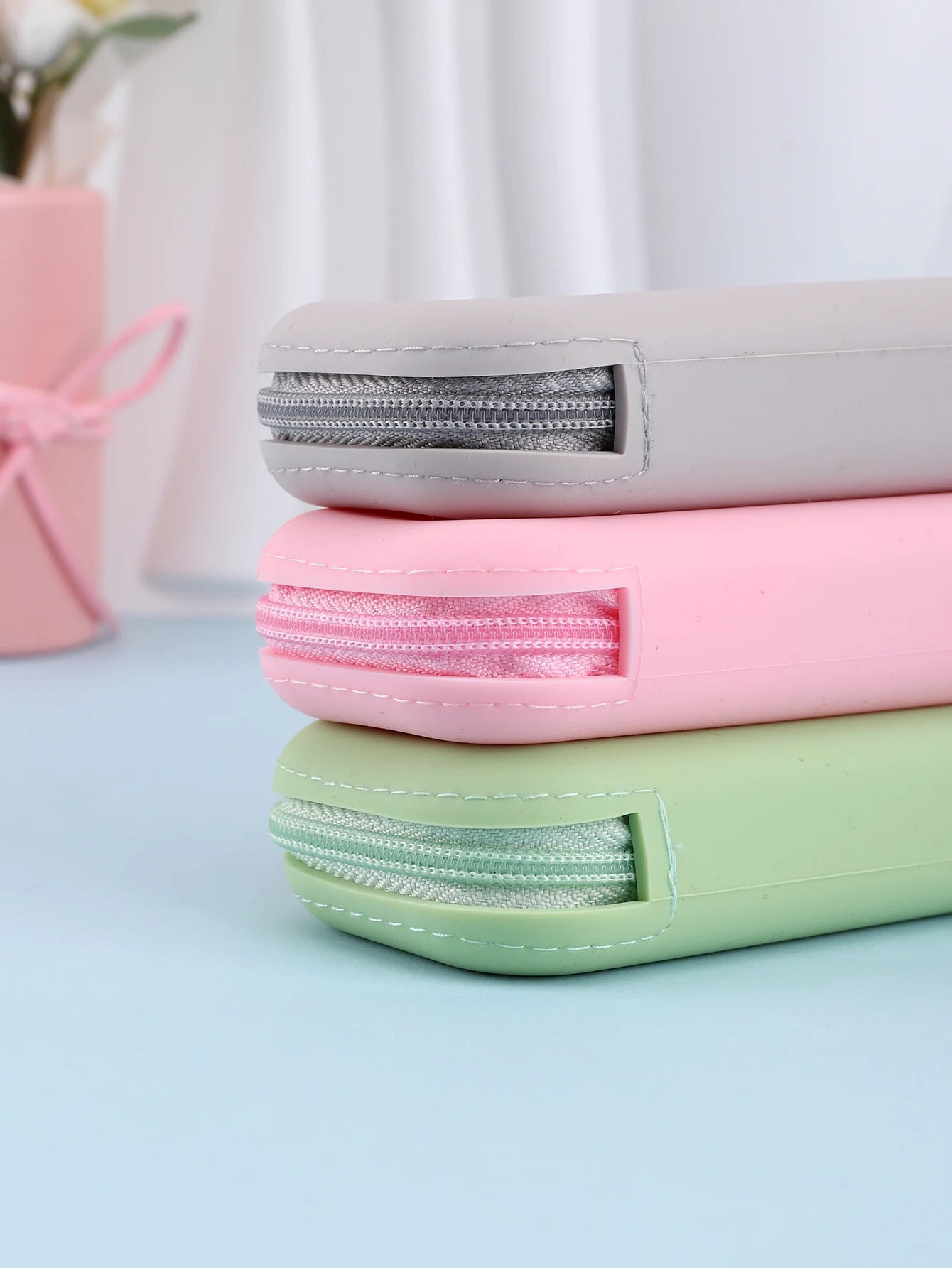 1pc Waterproof Pencil Case Back To School Large Capacity Pencil Case Pouch  Supplies Stationary Durable Pencil Case
