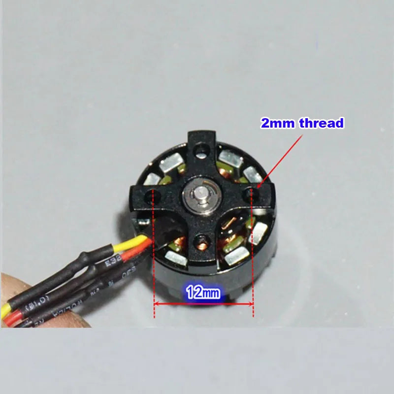 1306 Mini Brushless Motor 3000KV 2S-3S 7.4V-11.1V High Speed Disk Brushless Motor DIY Multi-rotor Aircraft Airplane UAV Model