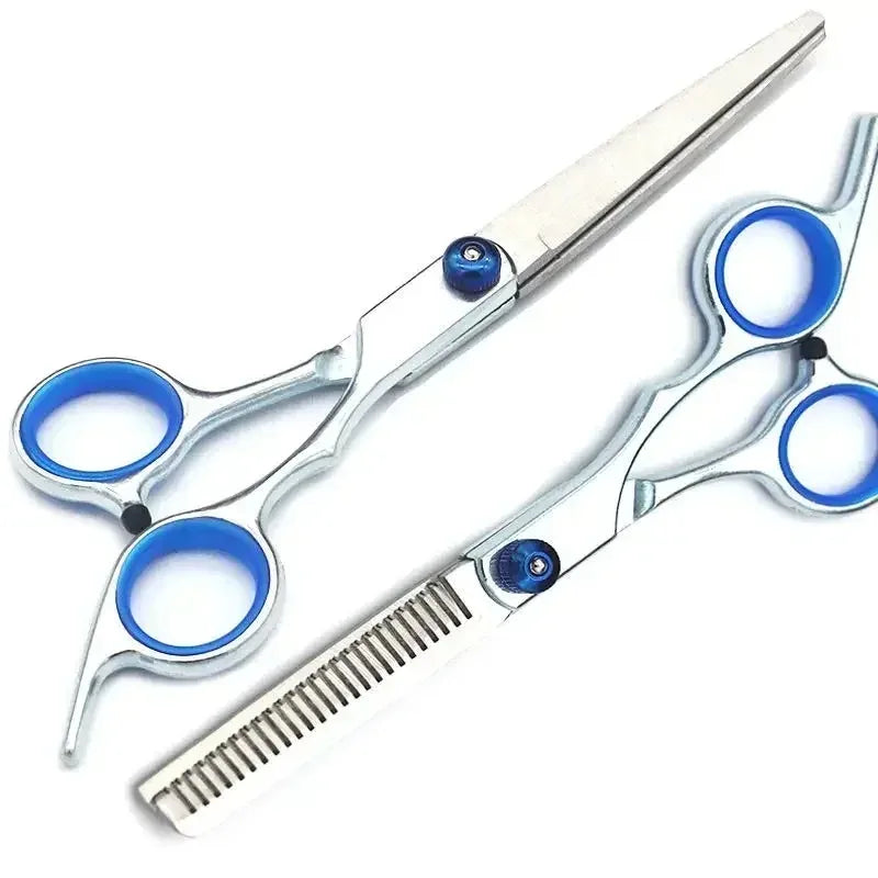 Pet Grooming Scissors Set - Curved, Thinning & Straight – photo 2