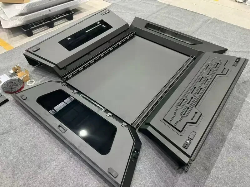 4x4 Aluminum Hardtop Canopy — Ram 1500 5.7ft Bed with RamBox