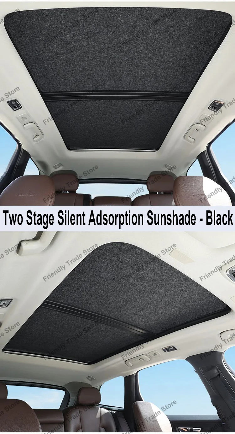 Sunroof Sunshade Insulation Visor for Ford F-150 Raptor 2021–2026 (2-Pack)