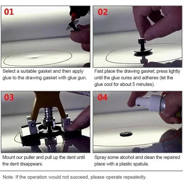 New Car Dent Repair Tools Paintless Dent Repair Kit Auto Paintless Body Dent Removal Remover Kits Dent Puller for Cars