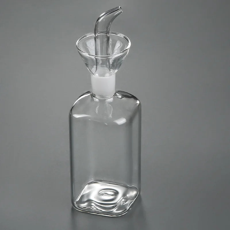 Glass Olive Oil Dispenser Bottle - Non-Drip Spout, 125-500ml - photo 9