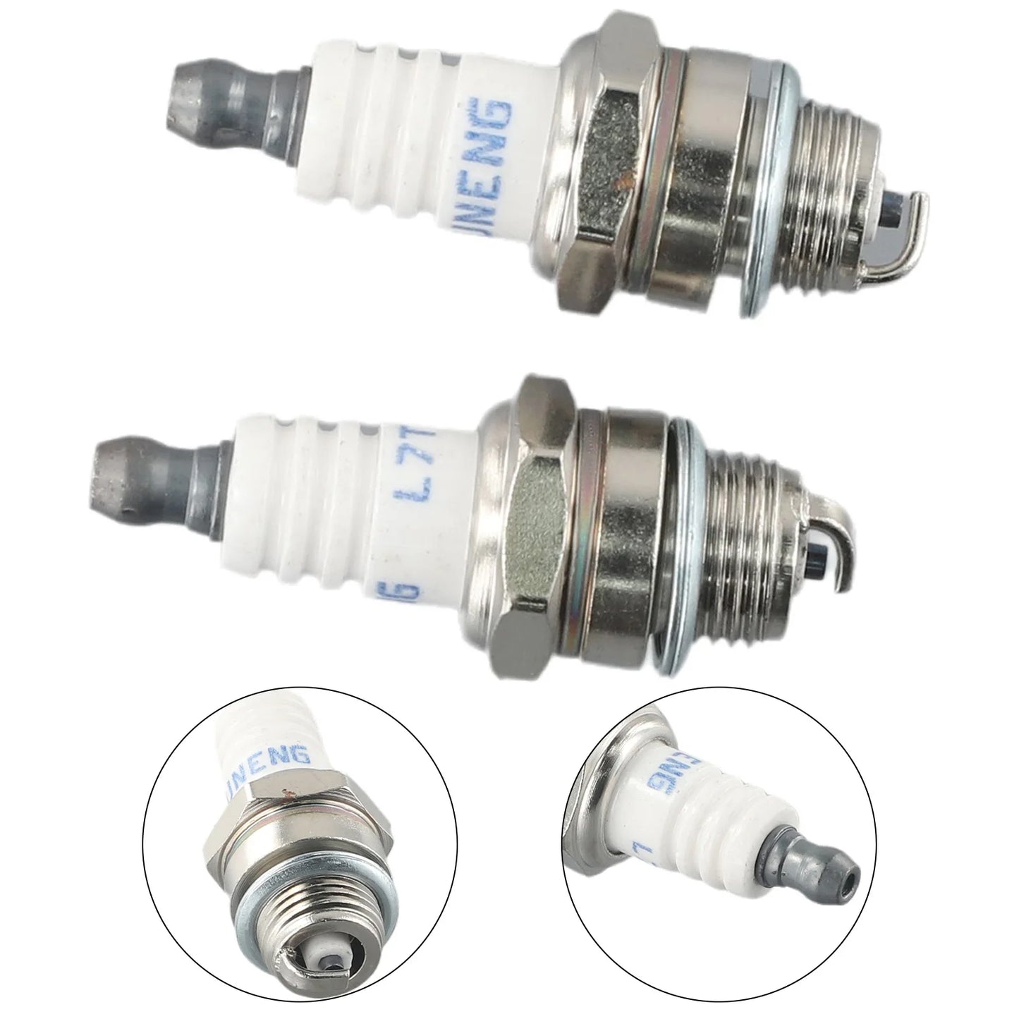 2 pcs Sparkle Plug Universal CJ8 Torch L6RTC L7RTC L8RTC L8RTF Engines Small Standard Generators Garden Power Tools Accessories