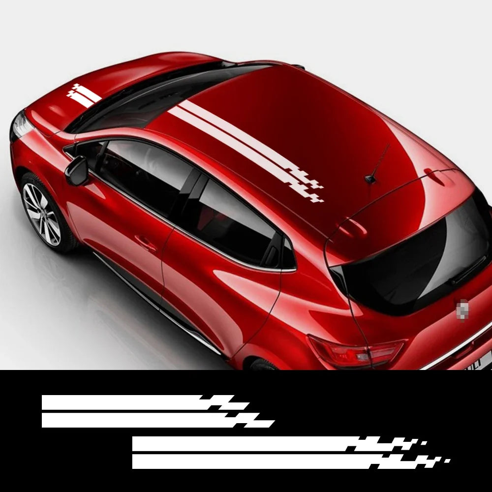 Universal Car Hood Cover Vinyl Film Sticker – Self-Adhesive Bonnet Wrap Decal, Fits Most Vehicles
