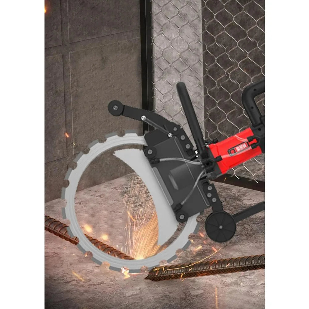 Concrete Ring Saw 300/400/500mm — Electric Wall Cutter for Reinforced Concrete