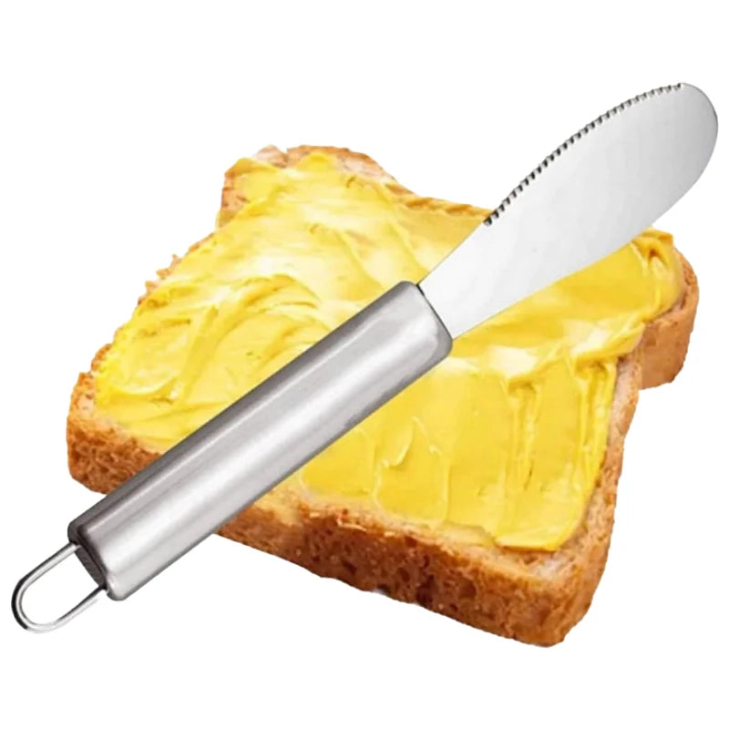 1Pcs Iron Spatula Durable for Cream Butter Jam Batter Mixing Scraping Baking Kitchen Tool