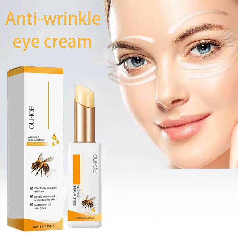 YP03 Anti wrinkle eye ointment is used for dark circles, eye bags, and puffiness
