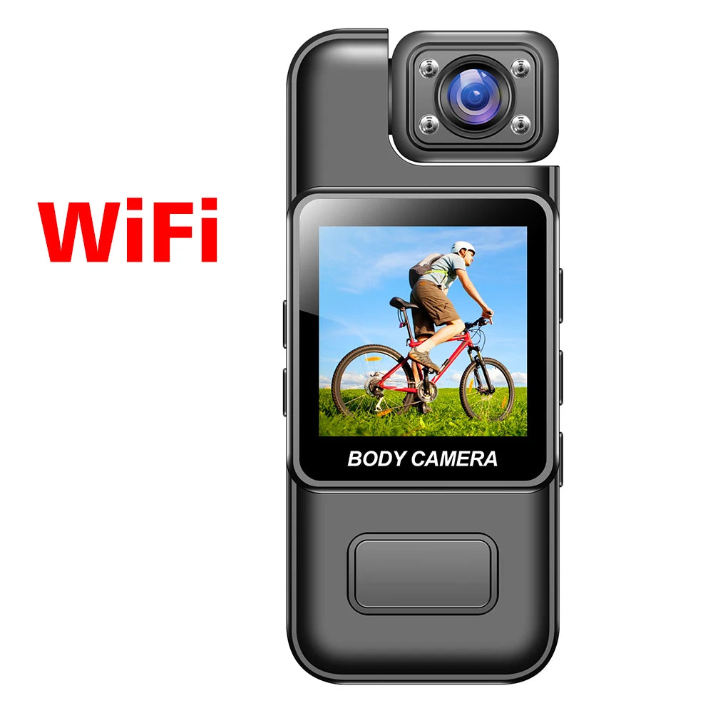 4K Mini WiFi Body Camera — Night Vision Portable Recorder, L10
