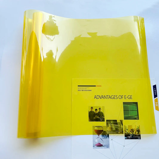 Yellow Headlight & Taillight Tint Vinyl Film - Self-Adhesive - photo 6