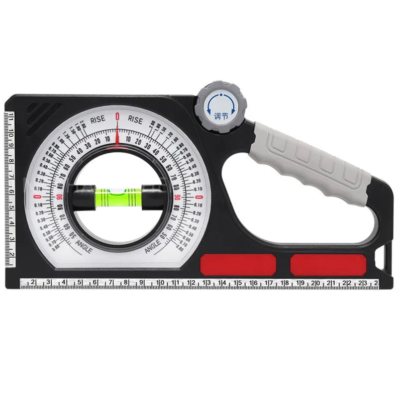 High Precision Angle Slope Measuring Instrument Magnetic Level Bubble Inclinometer Protractor Angle Finder Slope Scale Level