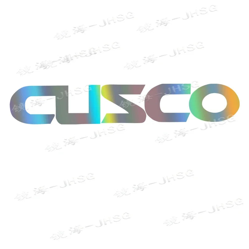 Cusco Car Sticker Waterproof and Scratch Resistant Vinyl Sticker for Cars, Motorcycles, Helmets, Laptops, External Decoration